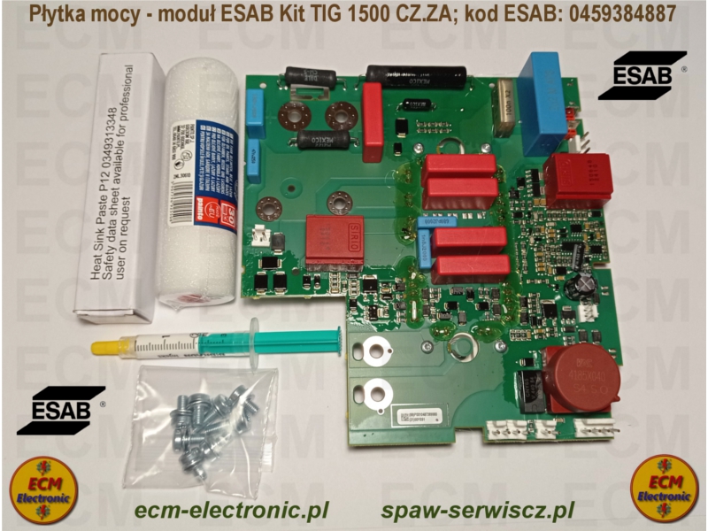 P�ytka mocy - modu� Kit TIG 1500 CZ.ZA; kod ESAB: 0459384887